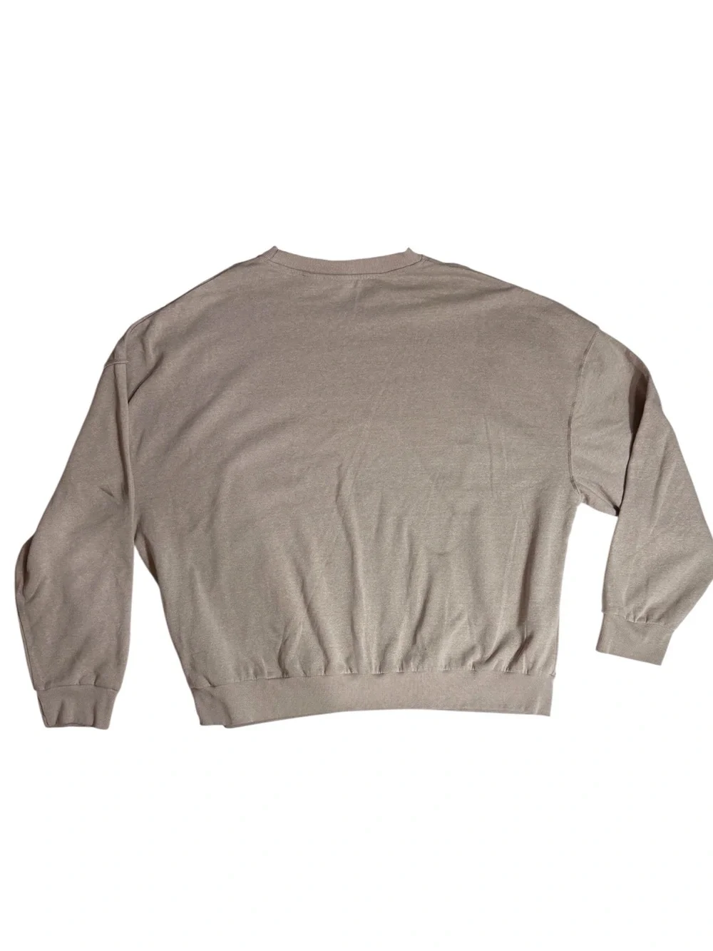 Morgan Wallen tan split graphic crewneck oversized sweatshirt men’s size 2XL NWT